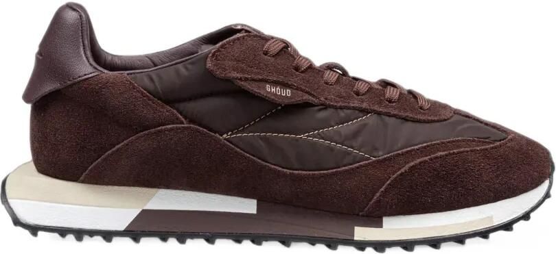 GHŌUD Rush suède sneakers Bruin