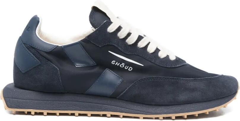 GHŌUD Sneakers met logodetail en vlakken Blauw