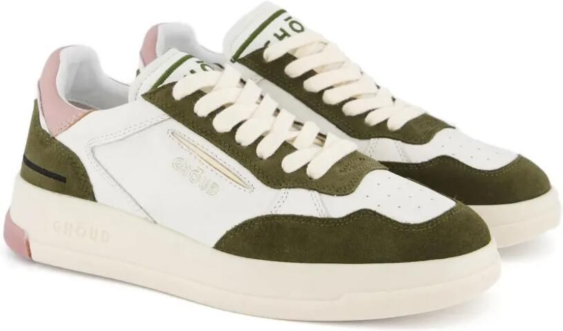 GHŌUD Tweener sneakers met suède vlak Wit - Foto 3
