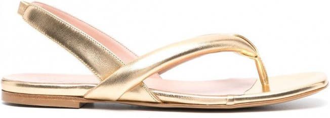 GIABORGHINI Bora slingback sandalen Goud
