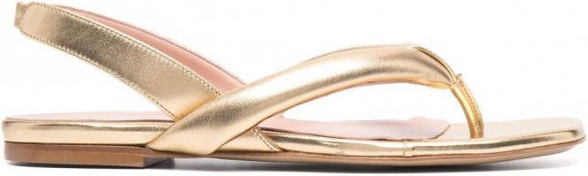 GIABORGHINI Bora sandalen Goud