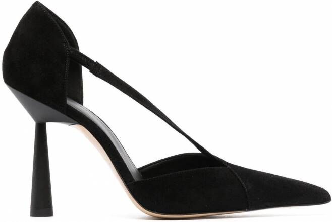 GIABORGHINI Pumps met puntige neus Zwart