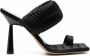 GIABORGHINI Leren sandalen Zwart - Thumbnail 1