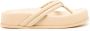 GIABORGHINI Frederique 40 mm leren sandalen Beige - Thumbnail 1
