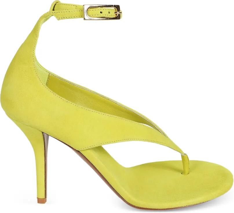 GIABORGHINI Alice sandalen met bandje Geel