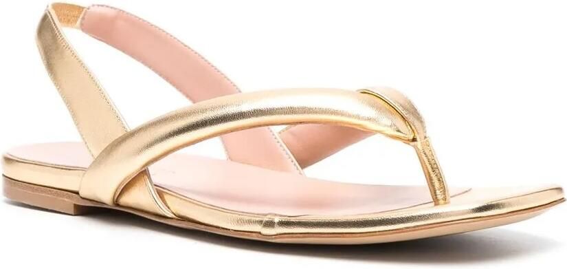 GIABORGHINI Bora slingback sandalen Goud - Foto 3