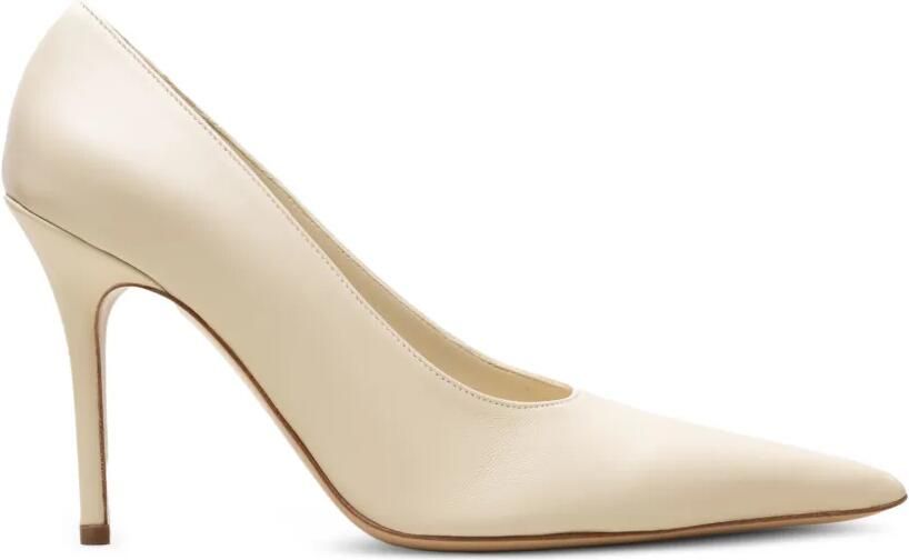 GIABORGHINI Leren pumps Beige