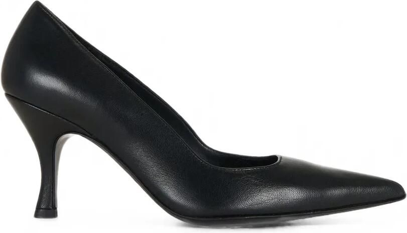 GIABORGHINI Monserrat pumps met puntige neus Zwart