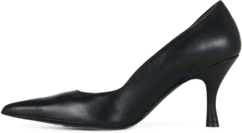 GIABORGHINI Monserrat pumps met puntige neus Zwart - Foto 4
