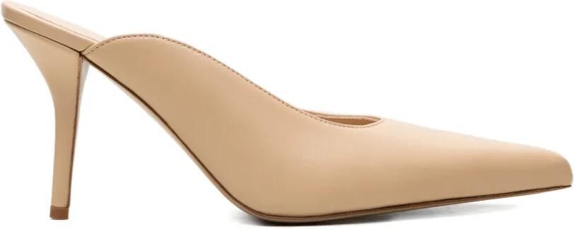 GIABORGHINI Pumps met puntige neus Beige