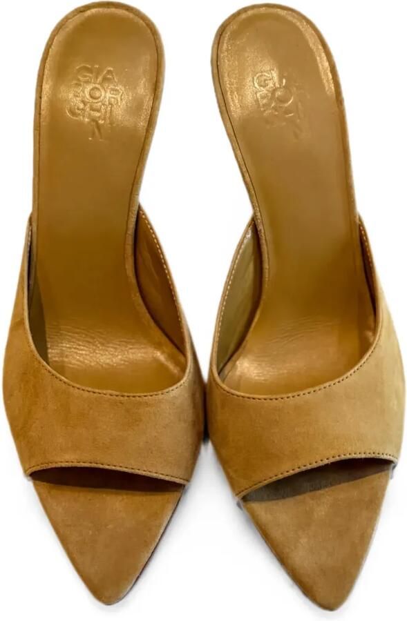 GIABORGHINI Pumps met puntige neus Beige - Foto 2