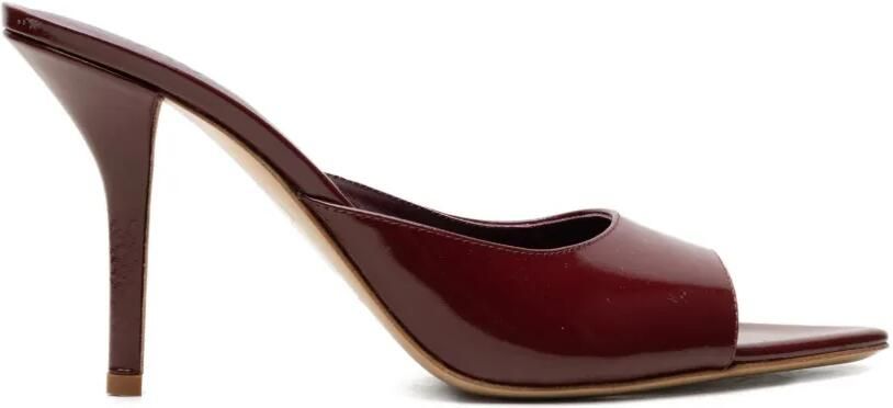 GIABORGHINI Sandalen met puntige neus Rood