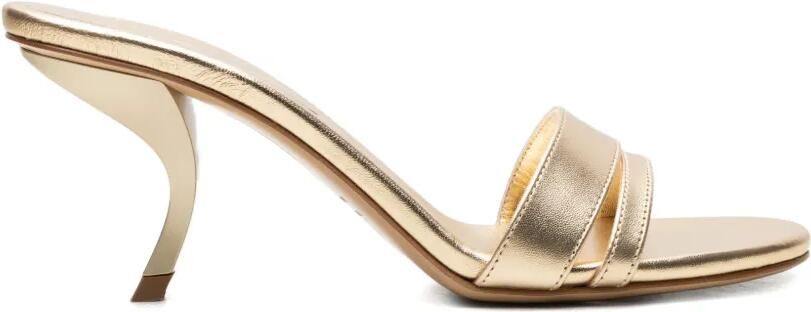 GIABORGHINI Sandalen met twee bandjes Goud