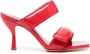 GIABORGHINI Perni sandalen met dubbele bandjes Rood - Thumbnail 1