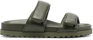 GIABORGHINI Sandalen met klittenband Groen