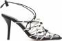 GIABORGHINI Pumps met puntige neus Zwart - Thumbnail 1