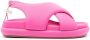 GIABORGHINI Sandalen met open neus Roze - Thumbnail 1