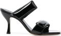 GIABORGHINI x Pernille Teisbaek Perni 03 sandalen met klittenband Blauw - Blauw