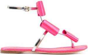 Giambattista Valli Sandalen met strikdetail Roze