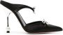 Giambattista Valli Diamond Ribbons satijnen pumps Zwart - Thumbnail 1