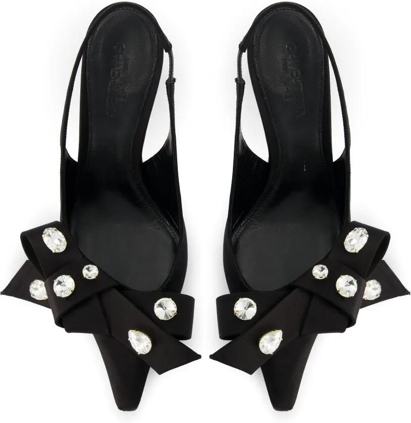 Giambattista Valli Pumps met strikdetail Zwart - Foto 3