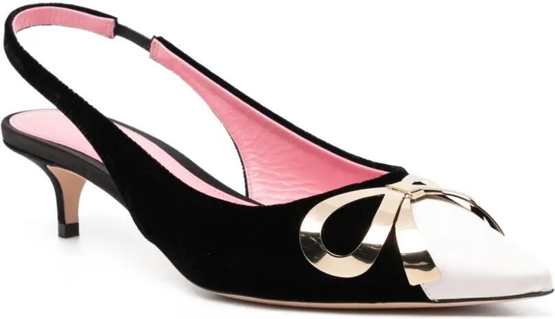 Giambattista Valli Pumps verfraaid met strik Zwart - Foto 2