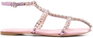 Giambattista Valli Verfraaide sandalen Roze