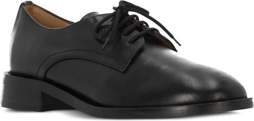 GIANNI CUCCUINI Leren derby schoenen Zwart - Foto 3