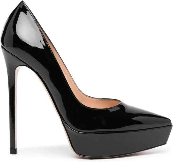 Gianvito Rossi Lakleren pumps Zwart