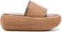 Gianvito Rossi Raffia espadrilles Bruin - Thumbnail 1