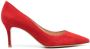 Gianvito Rossi Pumps met puntige neus Rood - Thumbnail 1