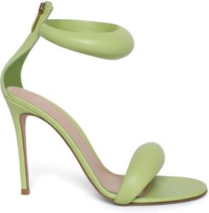 Gianvito Rossi Bijoux leren muiltjes Groen
