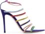 Gianvito Rossi Stiletto sandalen verfraaid met kristallen Paars - Thumbnail 1