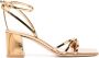 Gianvito Rossi Brielle 60mm spiegelende leren sandalen Goud - Thumbnail 1