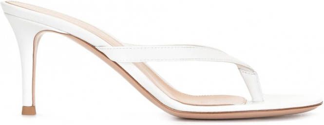 Gianvito Rossi Calypso sandalen met open neus Wit