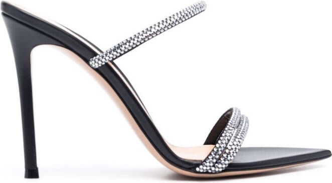 Gianvito Rossi Cannes muiltjes Zwart