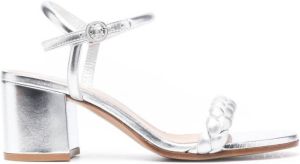Gianvito Rossi Cruz sandalen Zilver