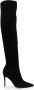 Gianvito Rossi Cuissarde 90mm knee-length boots Zwart - Thumbnail 1