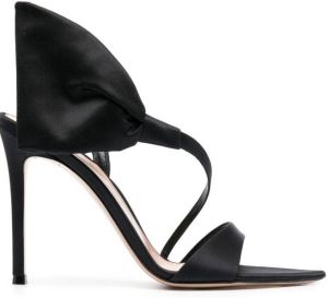 Gianvito Rossi Dositea d'Orsay sandalen Zwart
