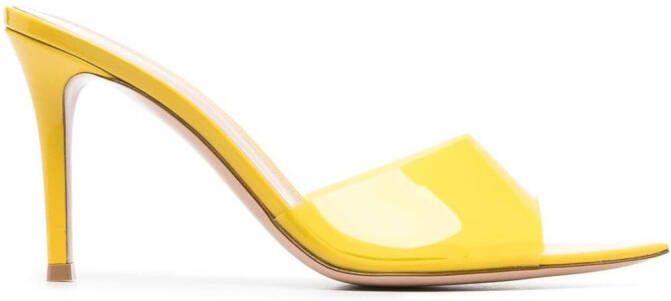 Gianvito Rossi Elle muiltjes Geel