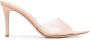Gianvito Rossi Elle 85 mm muiltjes Beige - Thumbnail 1