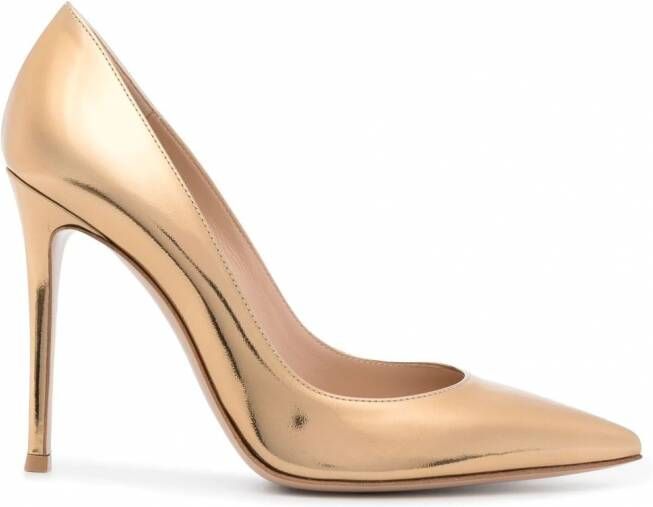 Gianvito Rossi Gianvito metallic pumps Goud