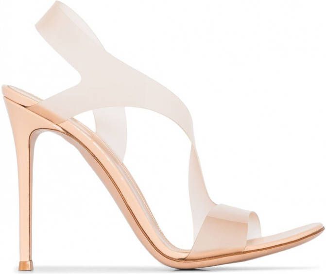 Gianvito Rossi 105 mm Metropolis sandalen Beige