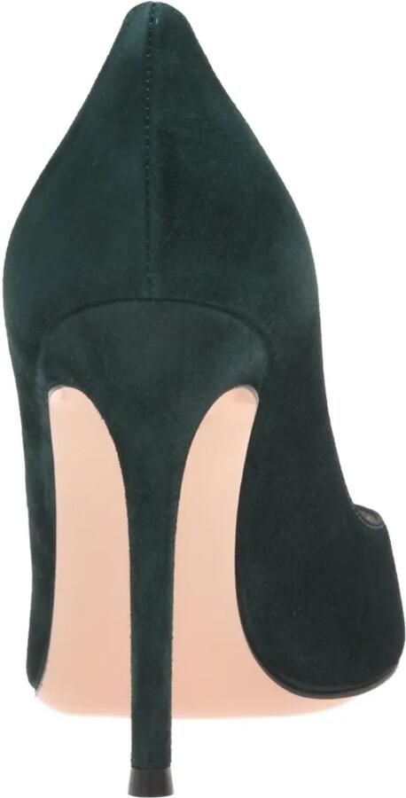 Gianvito Rossi 105 leren pumps Groen - Foto 4