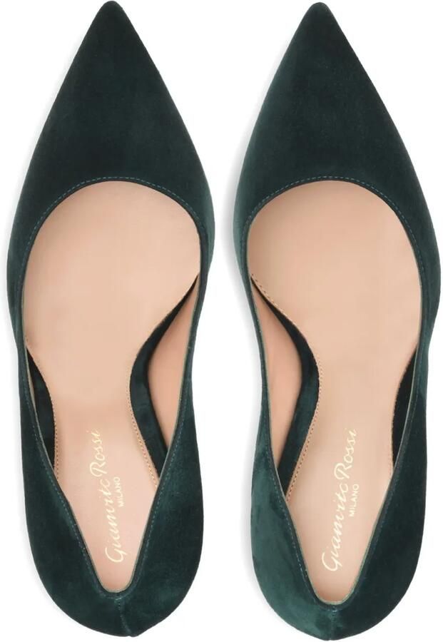 Gianvito Rossi 105 leren pumps Groen - Foto 2