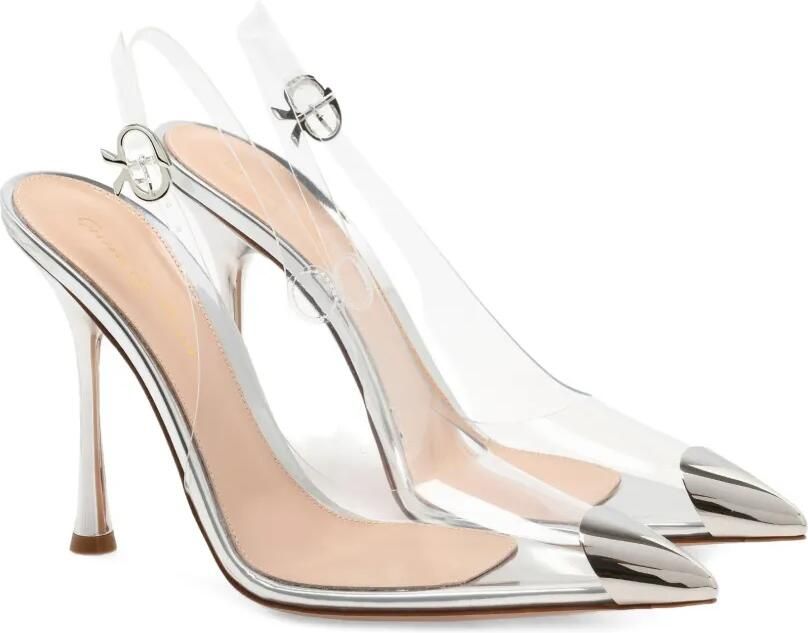 Gianvito Rossi 105 mm Diana pumps met hak Beige - Foto 3