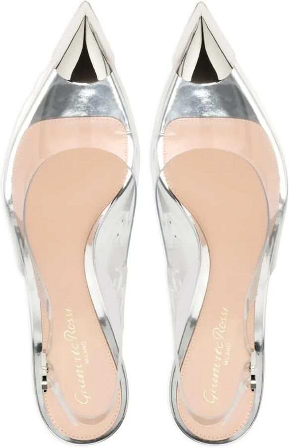 Gianvito Rossi 105 mm Diana pumps met hak Beige - Foto 2