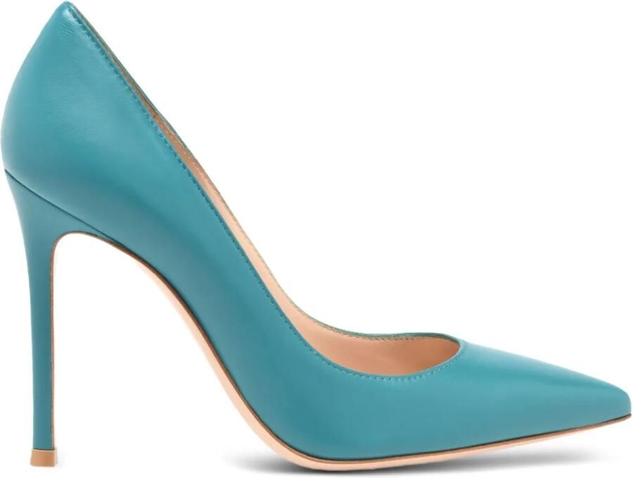 Gianvito Rossi 105 mm Gianvito pumps met puntige neus Blauw