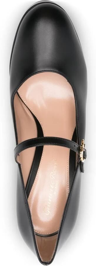Gianvito Rossi 105 mm pumps met plateauzool Zwart - Foto 4