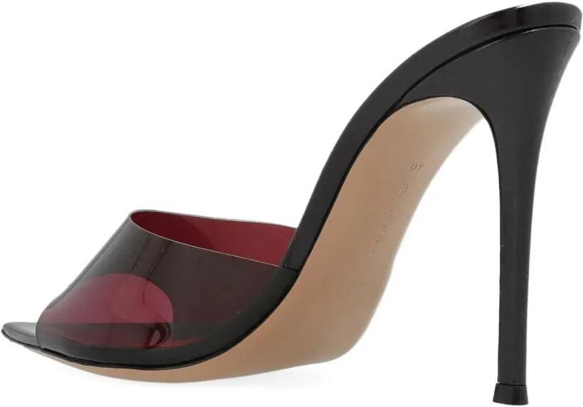 Gianvito Rossi 120 mm leren muiltjes met hak Rood - Foto 3